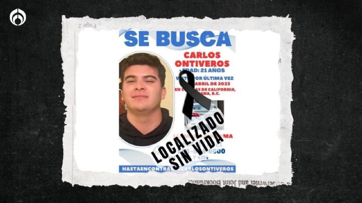 Localizan sin vida a Carlos Ontiveros, hijo de la exfiscal de Baja California