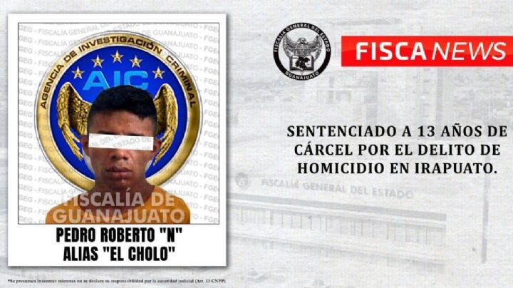 Sentencian a 13 años de prisión al 'Cholo'; homicida que mató con una metralleta a su amigo