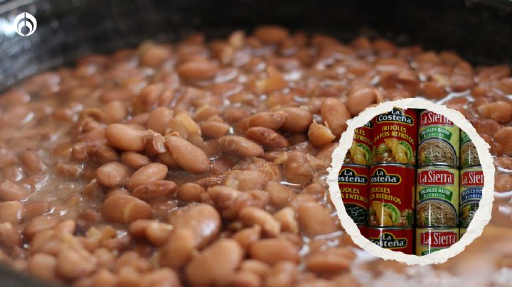 2 marcas de frijoles envasados mejores que La Costeña, según Profeco