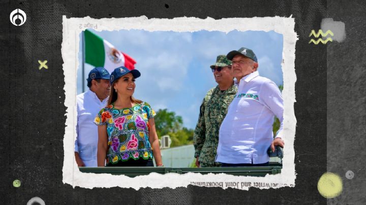 AMLO y Mara Lezama supervisan magnas obras en Quintana Roo