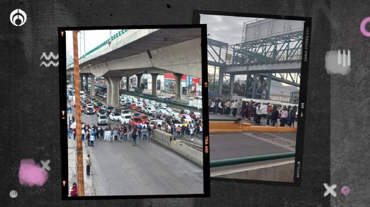 Bloqueos en Edomex: (VIDEOS) maestros protestan en Periférico Norte y otras vías por pagos