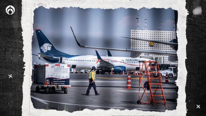 Lluvias afectan AICM: aeropuerto cierra una pista y se retrasan vuelos