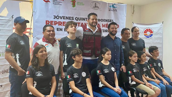 Ajedrecistas de Quintana Roo representarán a México en mundial de Egipto e Italía