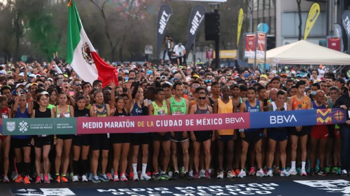 Medio Maratón en CDMX: rutas, premios y todo lo que debes saber para este domingo