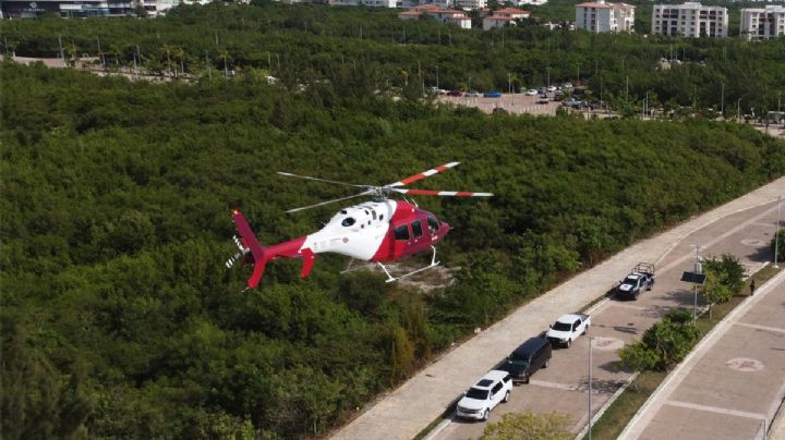 Quintana Roo ya cuenta con 2 helicópteros que mantendrán vigilancia en zonas delictivas