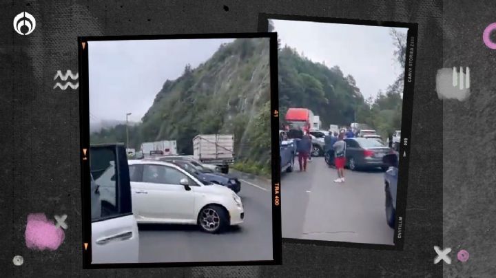 (VIDEOS) ¿Asalto masivo? Así fue la denuncia de usuarios en la vía Puebla-Orizaba