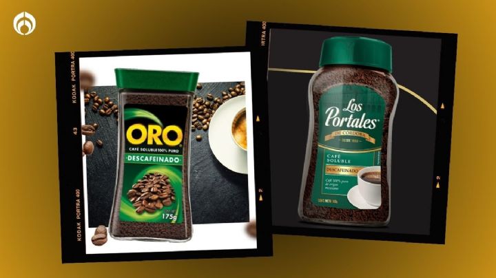 Café descafeinado Los Portales vs. Oro ¿cuál es mejor, según Profeco?