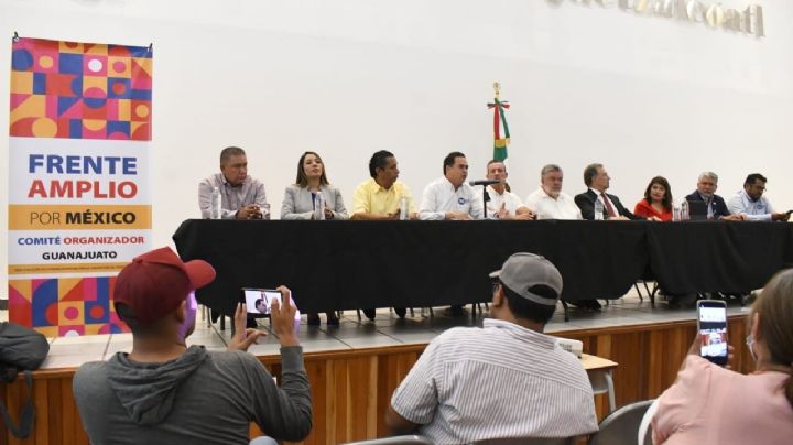 Instalan en Guanajuato el comité organizador de Frente Amplio por México