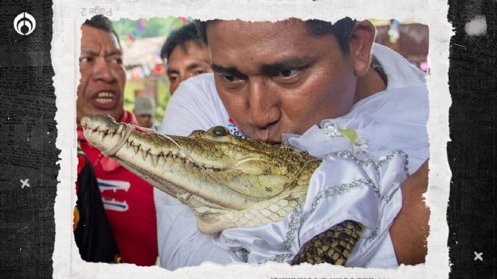 ¿Por qué un alcalde de Oaxaca se casó con una cocodrilo? Esta es la historia