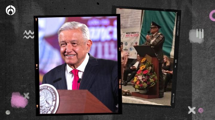 ‘General’ da discurso contra AMLO… pero sorpresa: es un impostor y no es militar