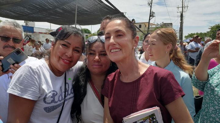 Así fue la visita de Sheinbaum en Tampico: esto dijo de Xóchitl Gálvez y su proyecto de nación