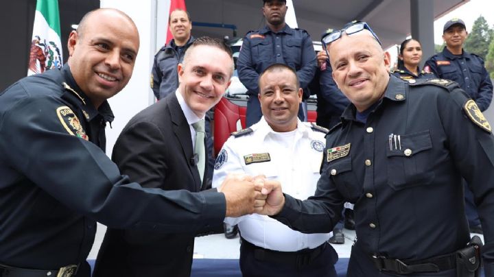 Adrián Rubalcava inaugura nueva estación de bomberos en Cuajimalpa