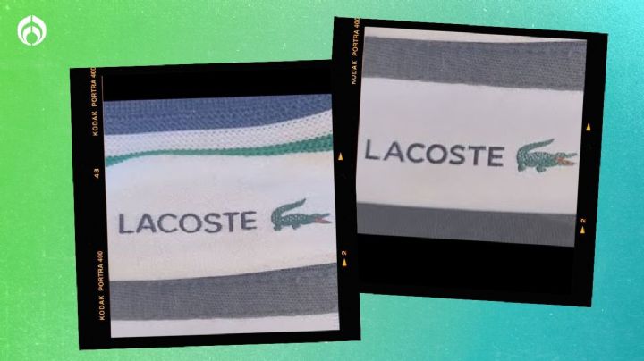 Lacoste: 3 rasgos para identificar una playera original de una clon