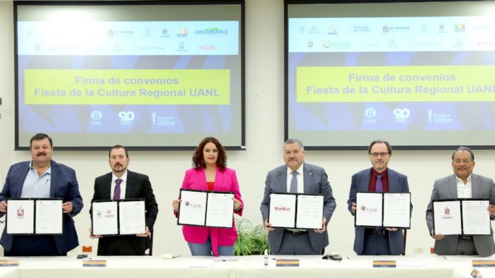 Firman convenio para Fiesta de la Cultura Regional de la UANL