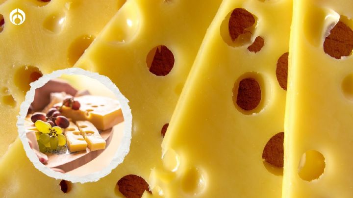 ¿Qué tipo de queso es el que tiene agujeros y sale en las caricaturas?