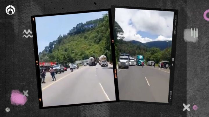 (VIDEO) Denuncian asalto masivo en la autopista Puebla-Orizaba