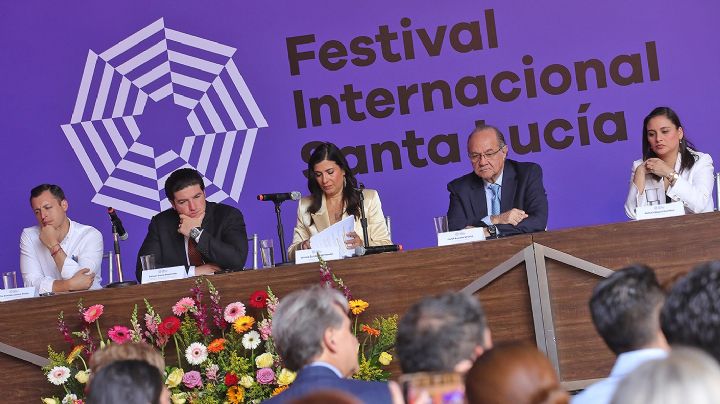 Samuel García encabeza la presentación del programa Festival Internacional Santa Lucía 2023