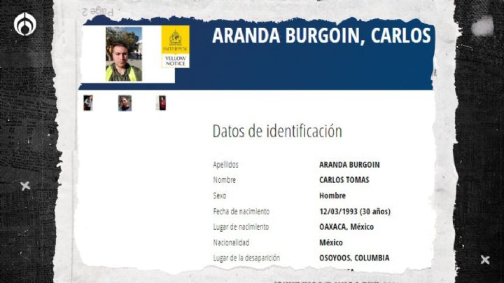 Interpol busca a mexicano desaparecido en Canadá: Carlos Aranda ya tiene ficha de búsqueda mundial