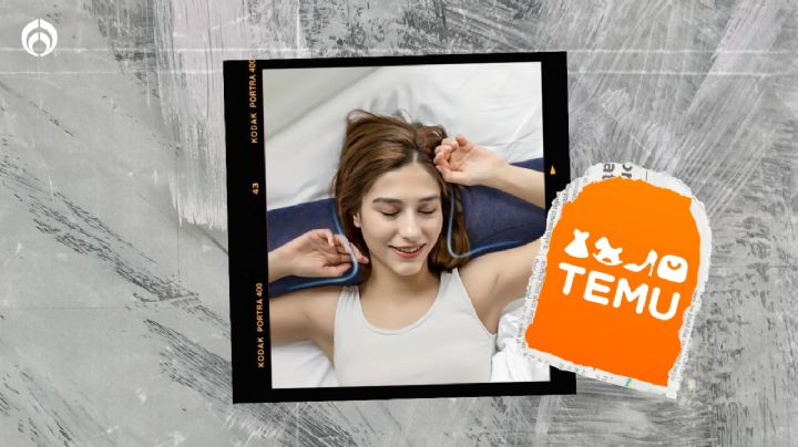 Con esta almohada cervical de TEMU dormirás como bebé