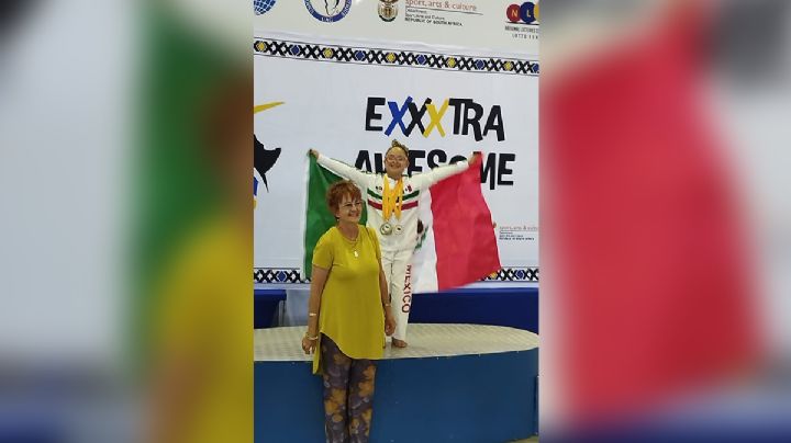 Atleta de tan solo 10 años conquista 5 medallas de oro en Campeonato Mundial de Gimnasia