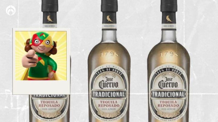 Bodega Aurrera remata el tequila reposado José Cuervo Tradicional y lo vende al 3x2