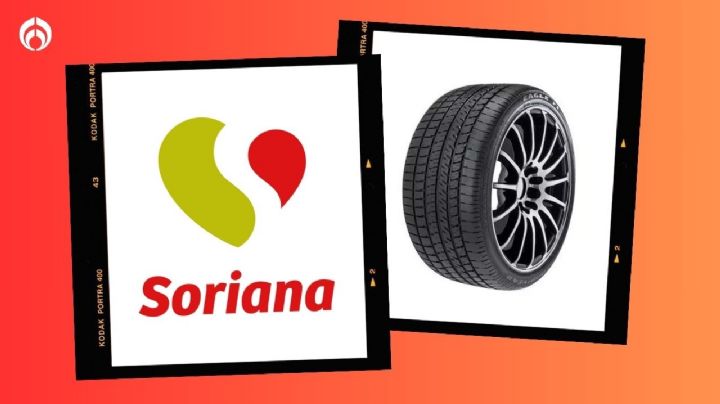 Soriana tiene en remate las llantas GOODYEAR para ahorrar más de 2 mil pesos ¡Con montaje gratis!