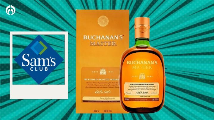 Sam's Club remata el whisky de lujo Buchanan's Master de 750 ml