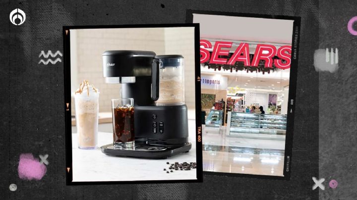 Sears rebaja cafetera Oster 3 en 1 para café congelado, helado y caliente en menos de 5 minutos