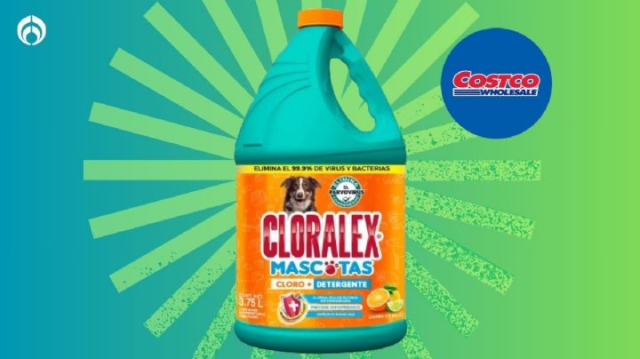 Costco deja baratísimo la botella de 3.7 litros de Cloralex Mascotas, ideal para las alergias