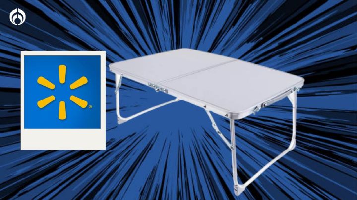 Walmart hace descuentote a mesa plegable multiusos y la deja en menos de $600