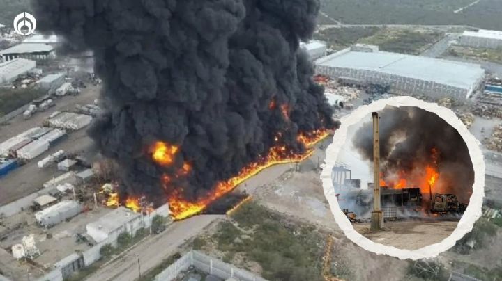 (VIDEO) Explosión de pipa en Nuevo León deja al menos un muerto