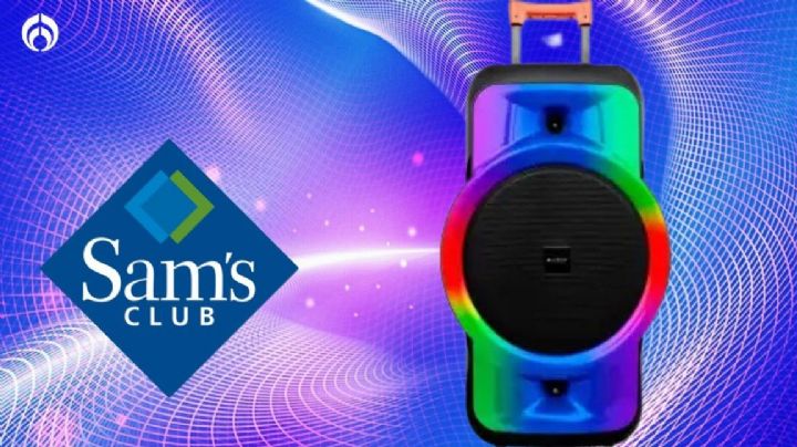 Sam's Club vende 'regalada' bocina inalámbrica Alien Pro ¡con luces led, micrófono y Bluetooth!