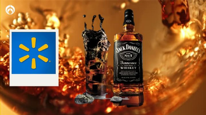 Walmart rebaja CAJA con 12 botellas de whiskey Jack Daniel's de 700 ml con descuentazo