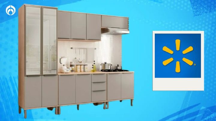 Walmart remata cocina modular de lujo de 5 piezas con descuentote de casi $9,000