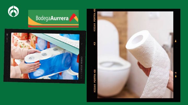 Bodega Aurrera tiene ‘regalado’ el papel de baño de 9 rollos con hojas dobles y super resistente