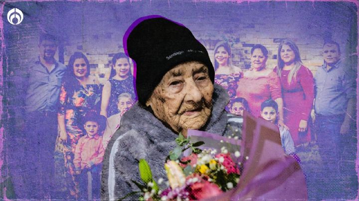 Conoce a la mujer más longeva de NL: tiene 106 años y procreó a 12 hijos