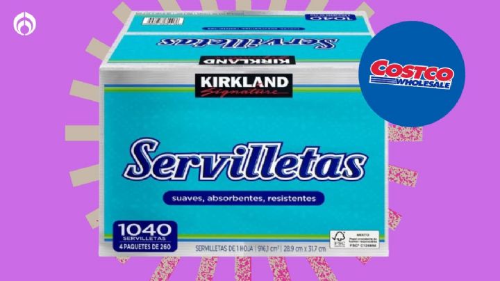 Costco rebaja caja de paquetes de servilletas Kirkland Signature; las mejor calificadas por Profeco
