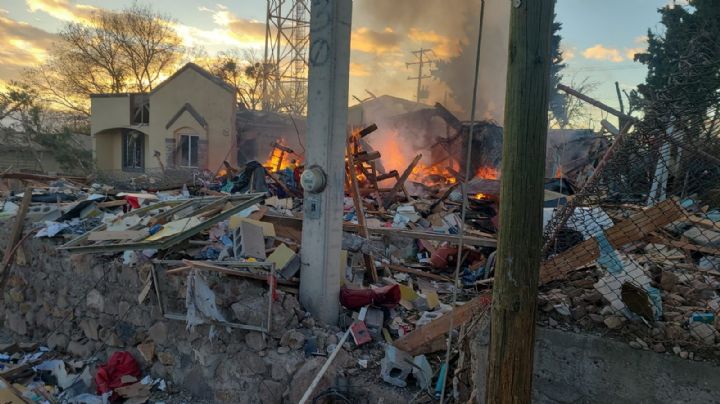 (FOTOS) Fuerte explosión deja lesionados y viviendas destruidas en Sonora