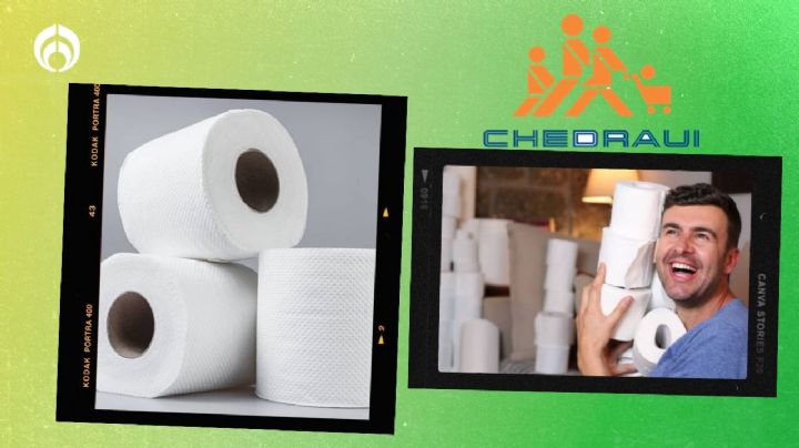 Chedraui vende baratísimo un paquete de papel de baño de 40 rollos super resistente