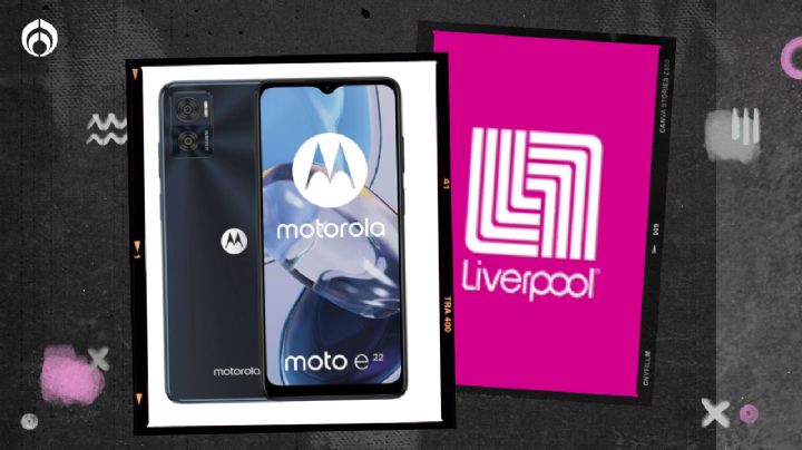 Liverpool remata este Motorola con excelente cámara con descuento del ¡60 por ciento!