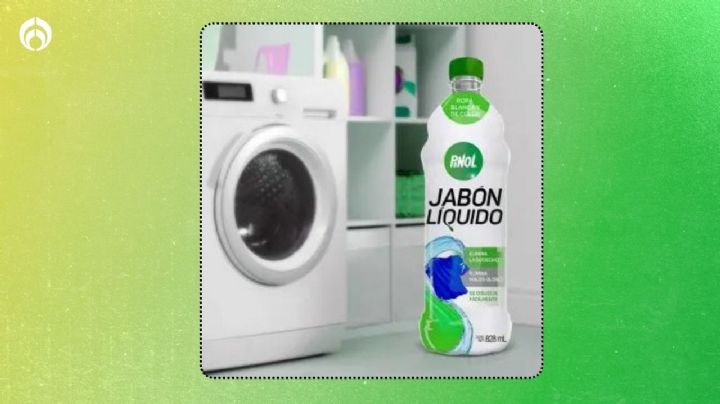 Sam’s Club aplica rebaja de impacto a paquete de jabones líquidos de Pinol, ideales para lavandería
