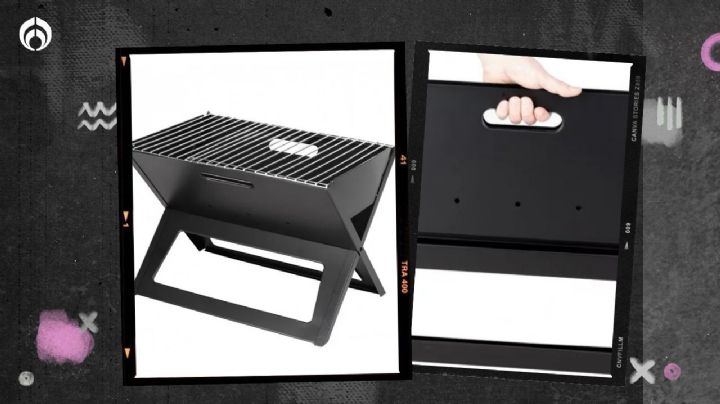 Walmart tiene asador de carbón plegable para la ‘carnita asada’ en menos de mil ‘pesitos’