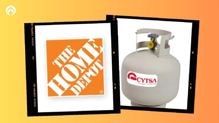 Home Depot pone en oferta este práctico tanque de gas de 4 kilos (está por menos de mil pesos)