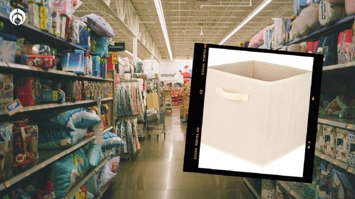 Walmart vende por menos de 100 pesos este organizador de tela con asas super práctico