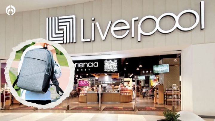 Liverpool aplica ‘descuentazo’ en mochila antirrobo con correas que no lastiman