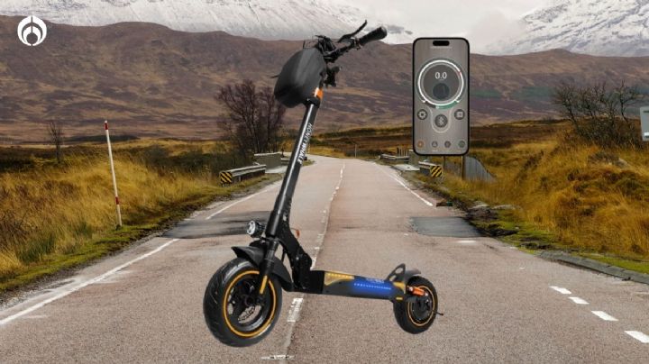 Walmart rebaja más de 4 mil pesos a scooter eléctrico plegable y de doble amortiguación
