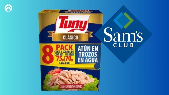 Sam’s Club rebaja paquete de atún Tuny ¡Son 8 sobres a precio de locura!