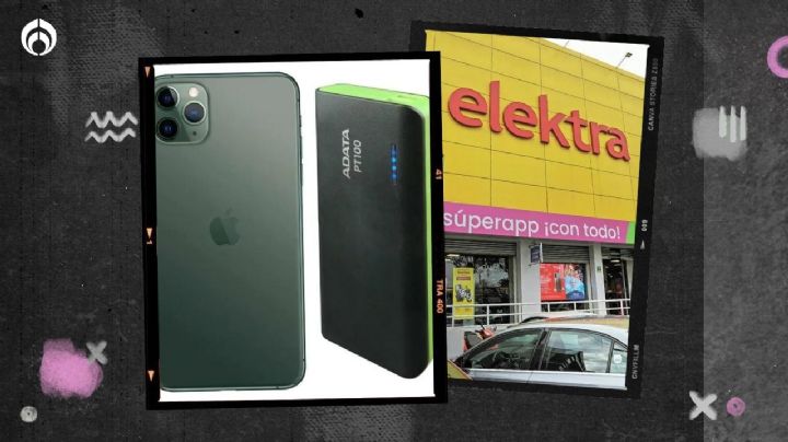 Elektra remata iPhone Pro Max con potente pila recargable ¡con 11 mil pesos de descuento!