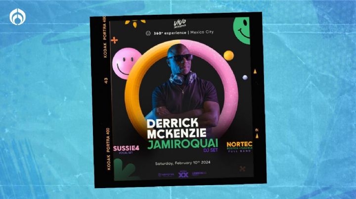 ¿Eres fan de Jamiroquai? Derrick McKenzie se presentará en la CDMX