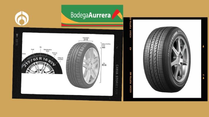 Bodega Aurrera rebaja el precio de las llantas Bridgestone